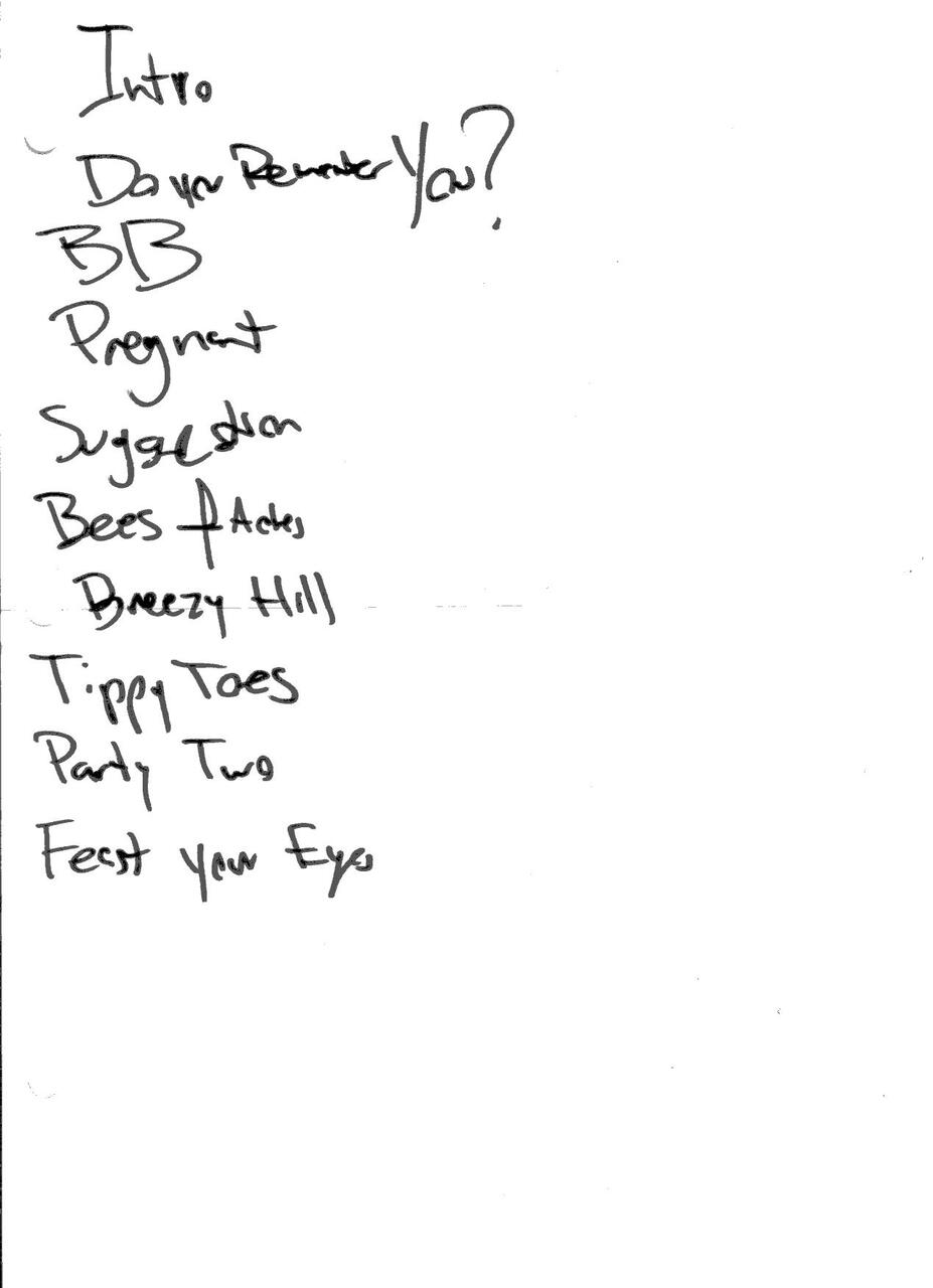 2010-11-12_DateFromPrintoutBack_UndatedSetlist.jpg